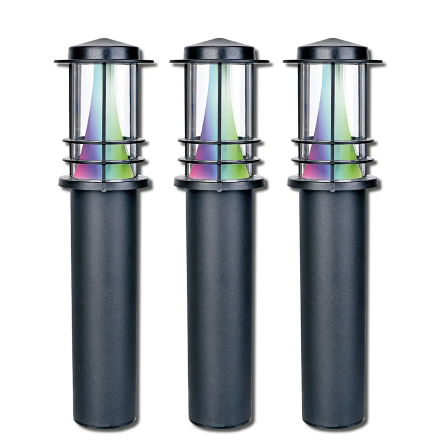 Müller Licht tint Petunia LED-Wegeleuchte 3er Set