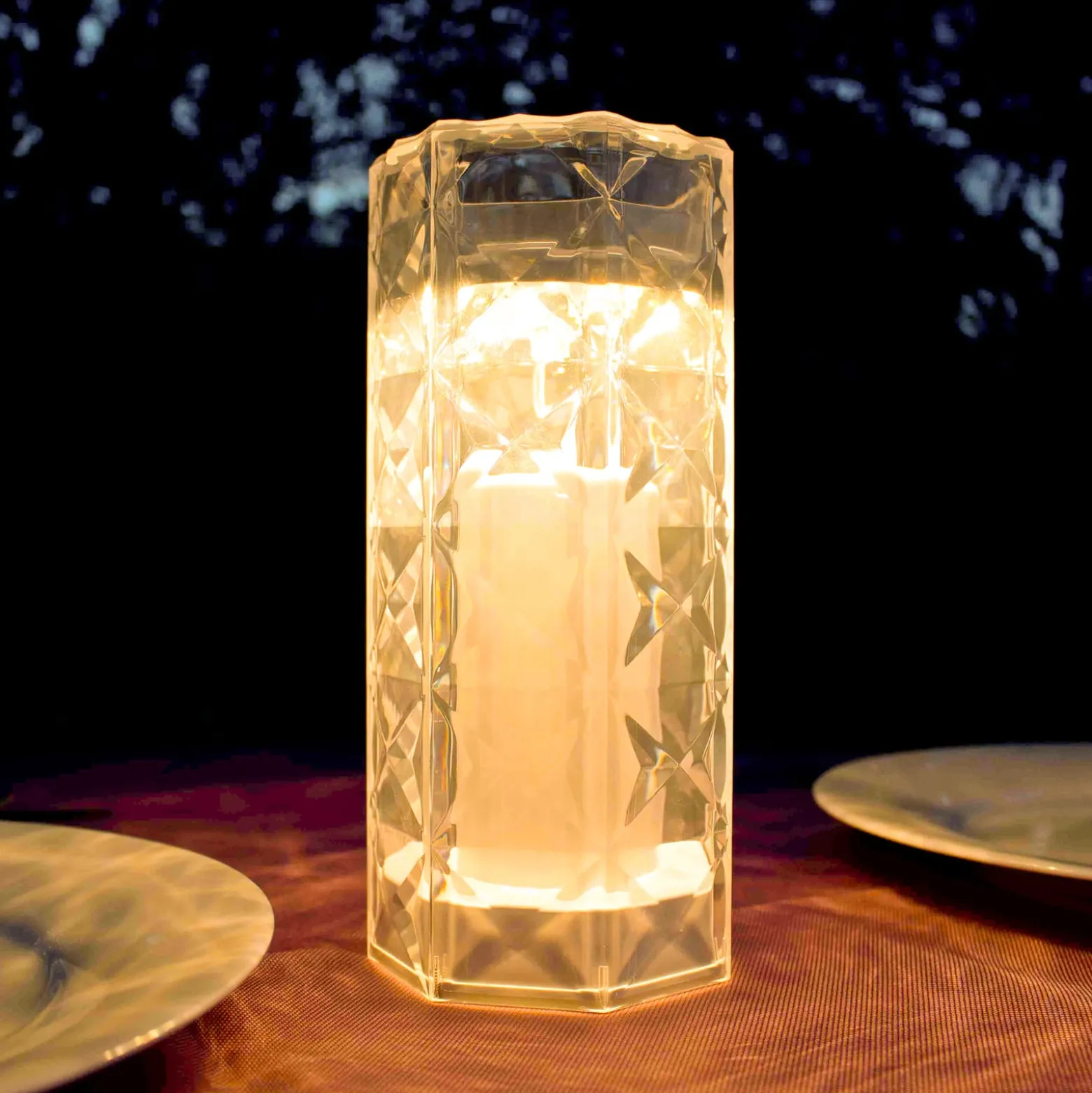 Newgarden LED-Akku-Tischleuchte Jack Lux, Höhe 20 cm, IP54