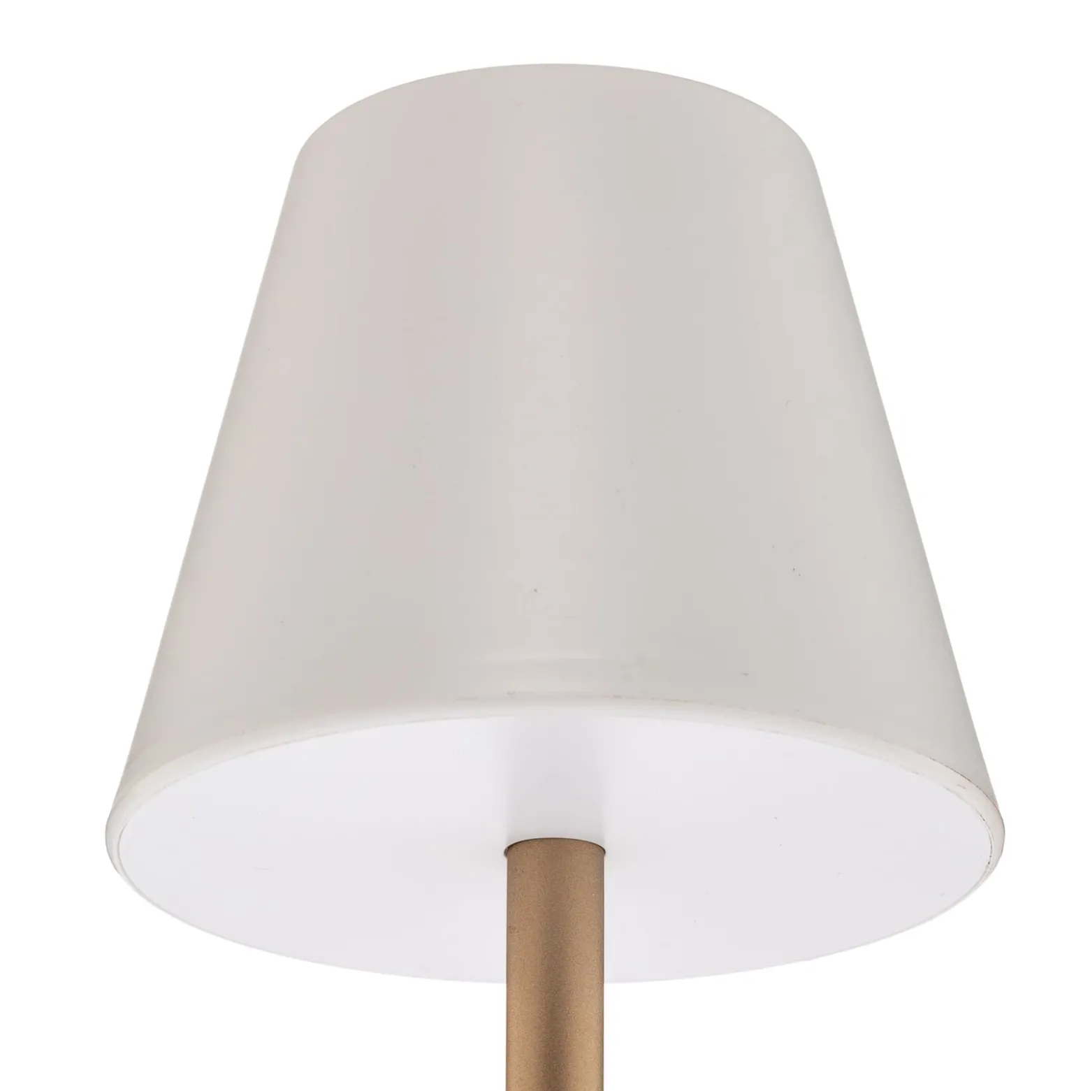 Newgarden Lola Slim LED-Tischlampe Akku, messing