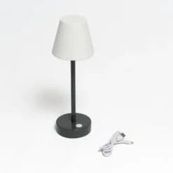 Newgarden Lola Slim LED-Tischlampe Akku, anthrazit