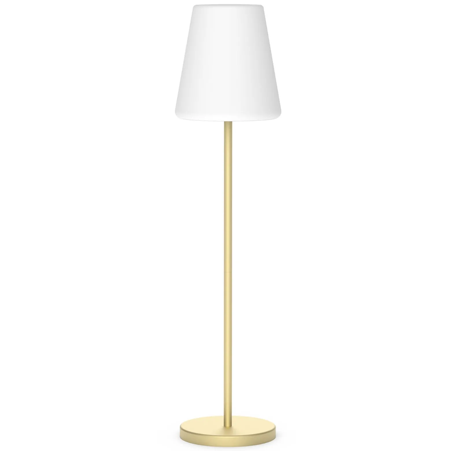 Newgarden Lola Slim 120 Solar-Stehlampe messing