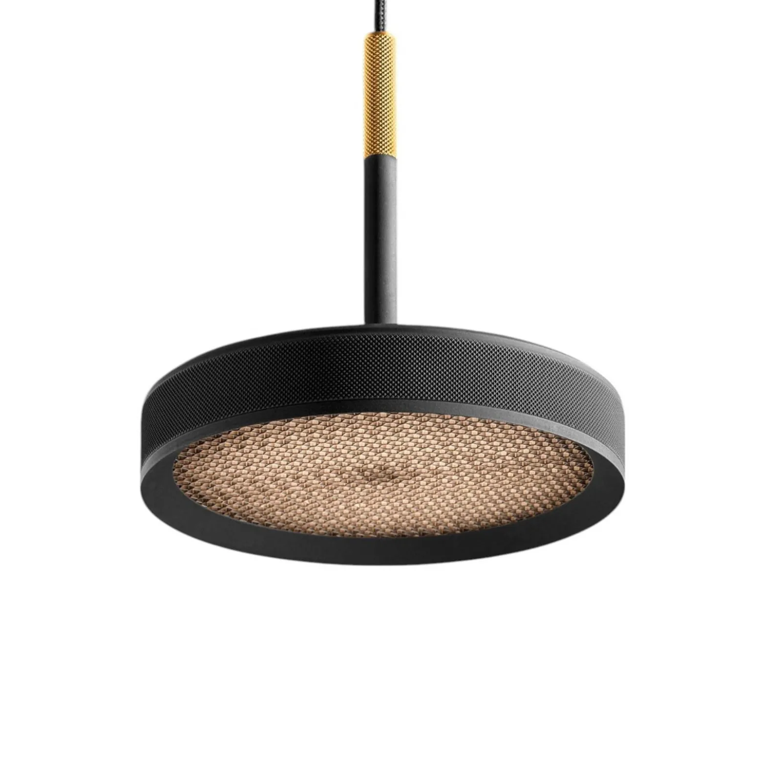 OLEV LED-Hängelampe OVERFLY, schwarz Ø 15 cm, Metall 927 dim