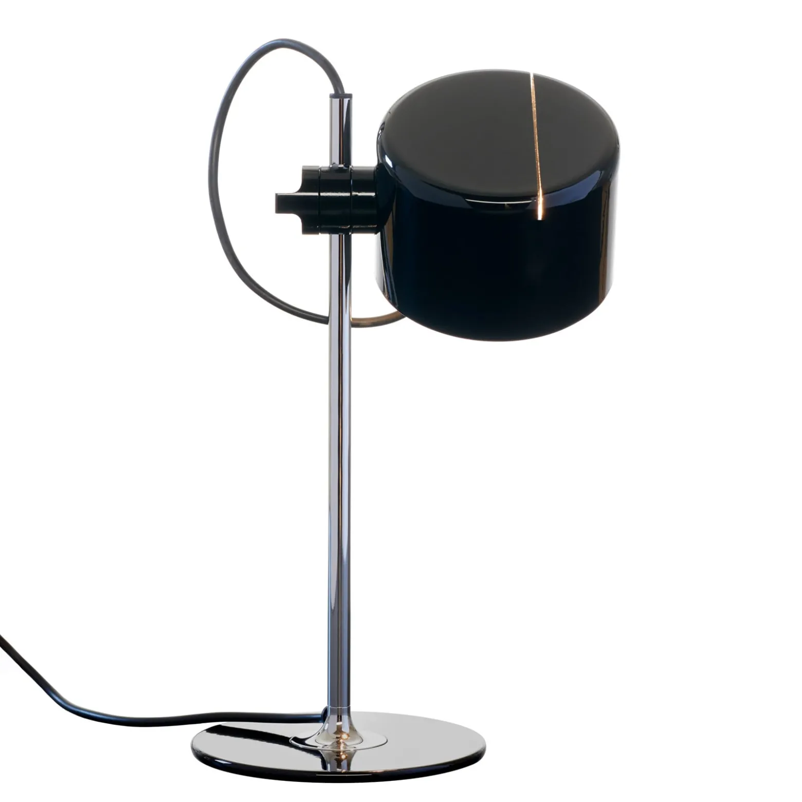 Oluce Mini Coupè LED-Tischleuchte, schwarz