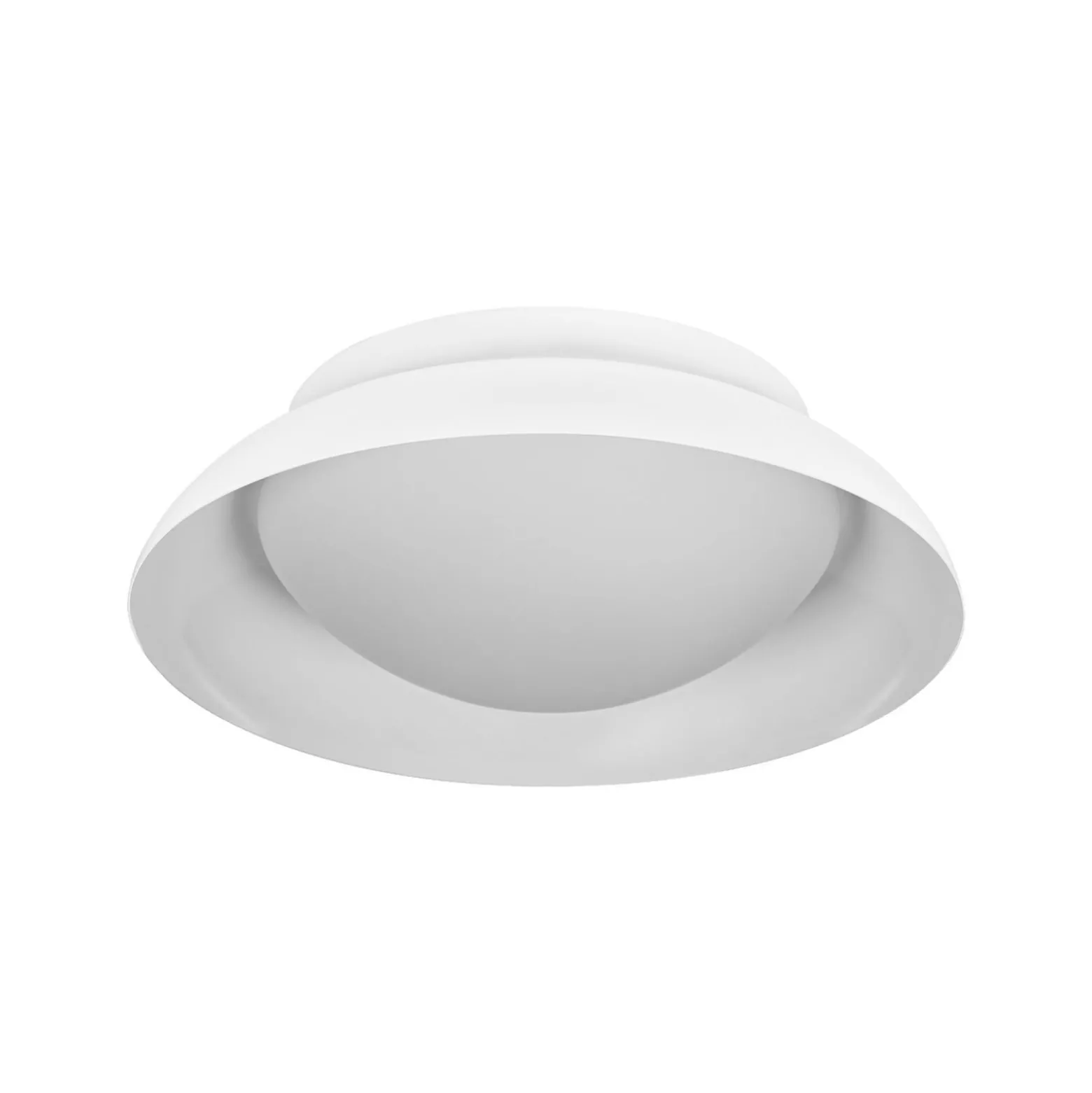 OSRAM Deckenleuchte ORBIS MILAN, weiß, Ø 31 cm, Metall/Glas