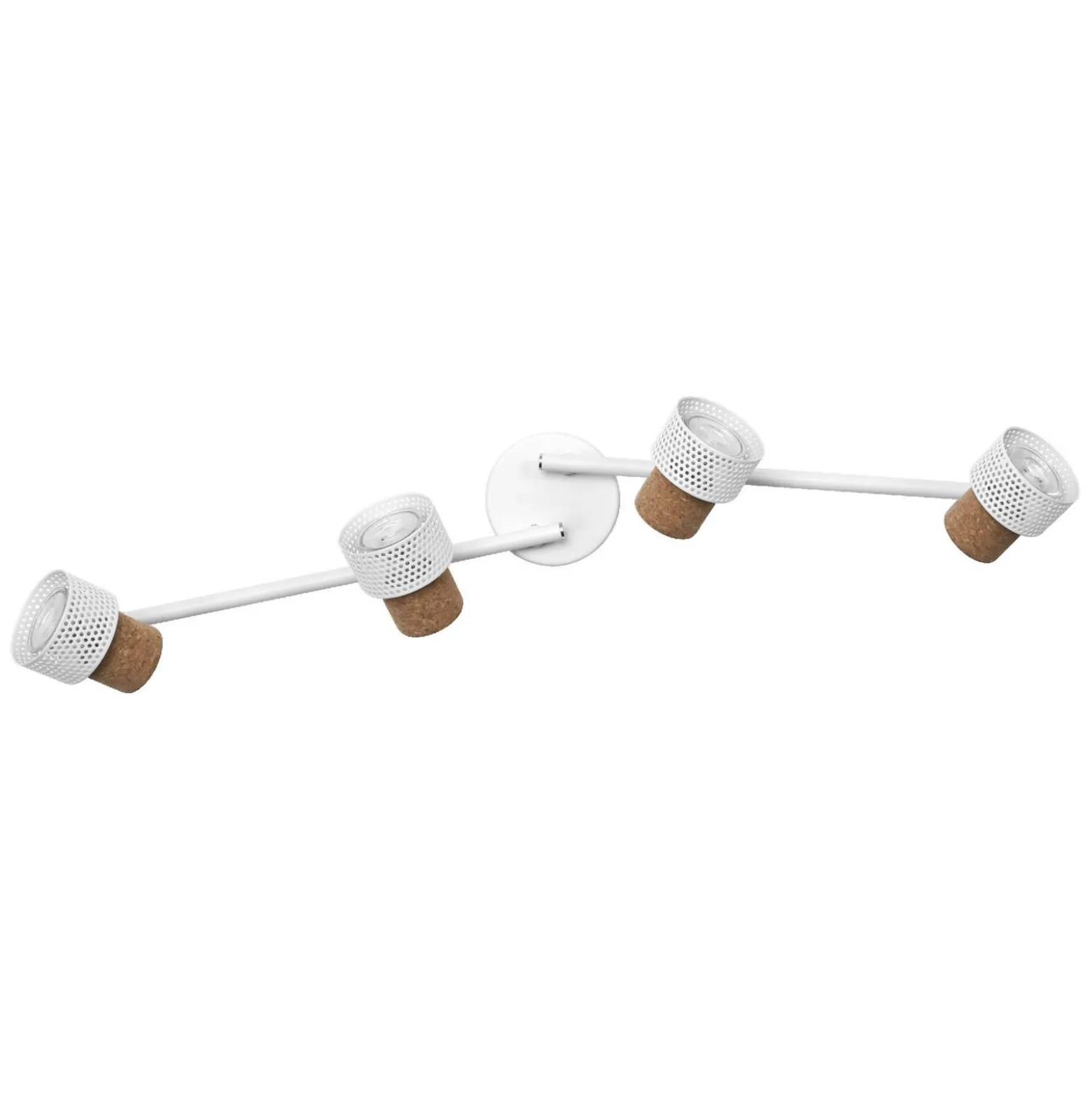 OSRAM Deckenstrahler CORK, weiß, 4 Spots, GU10-LED, 927, dim