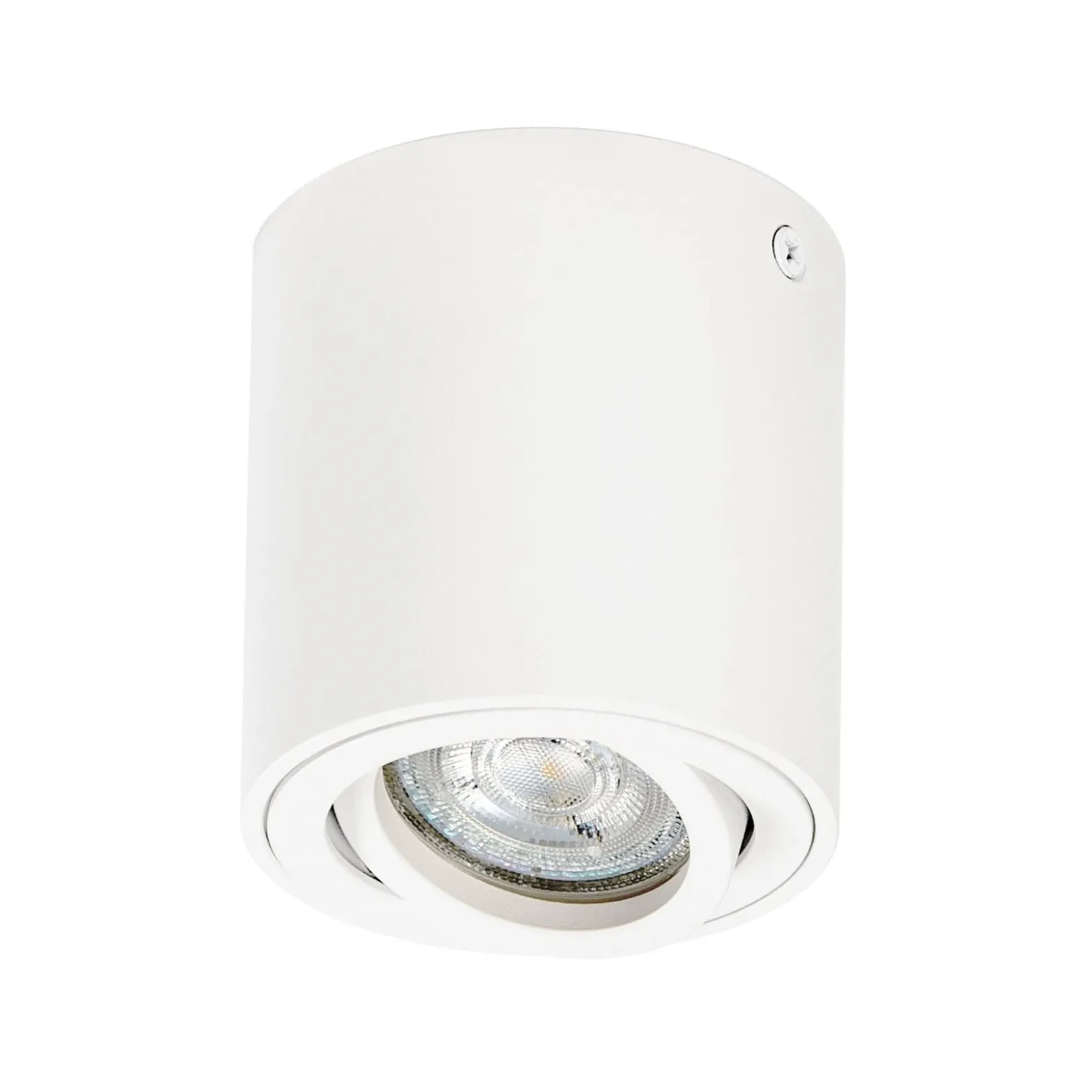 OSRAM Deckenstrahler ROUND, weiß, Ø 8 cm, Metall, GU10