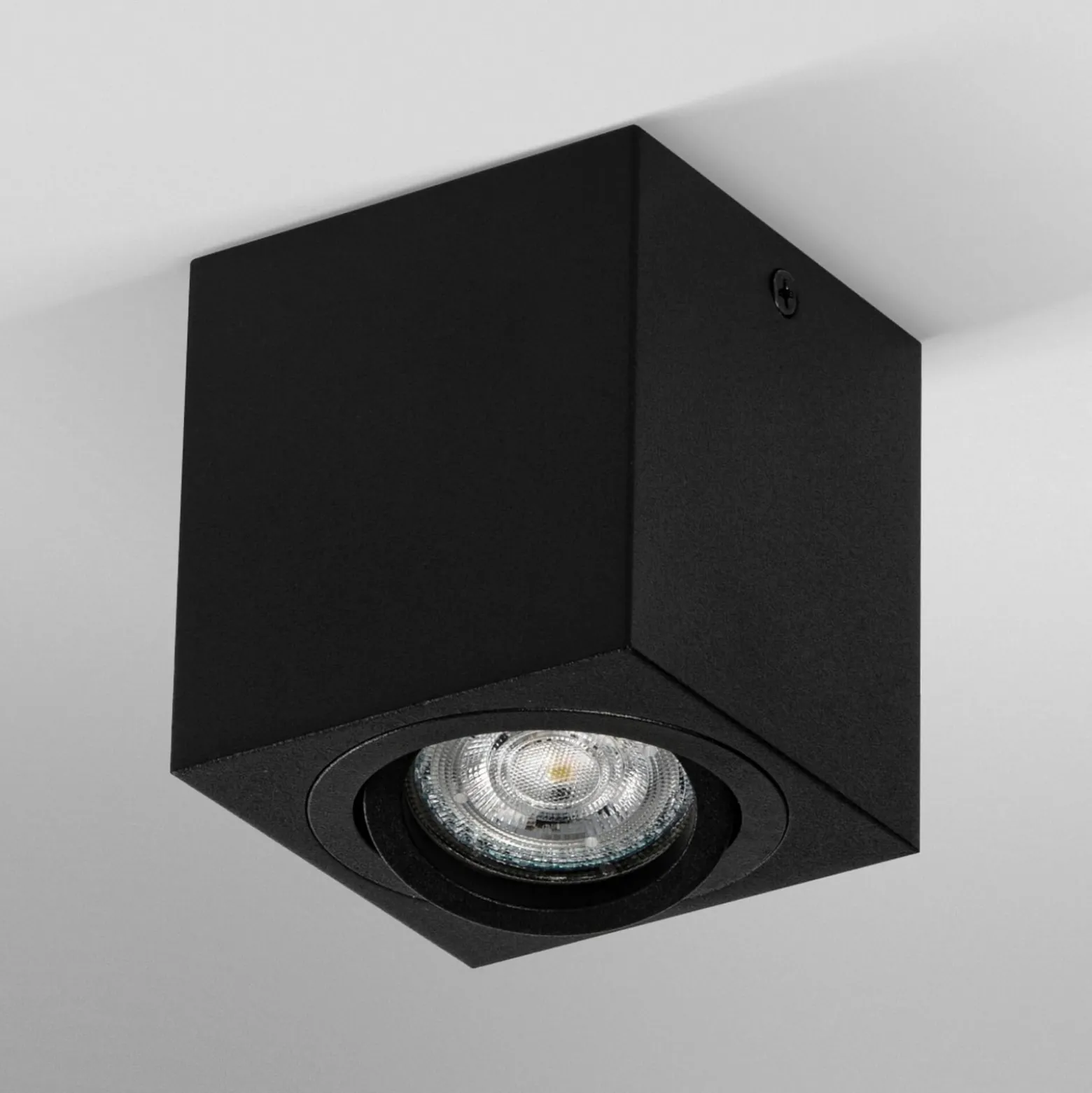 OSRAM Deckenstrahler SQUARE, schwarz, 8 x 8 cm, Metall, GU10