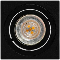 OSRAM Deckenstrahler SQUARE, schwarz, 8 x 8 cm, Metall, GU10