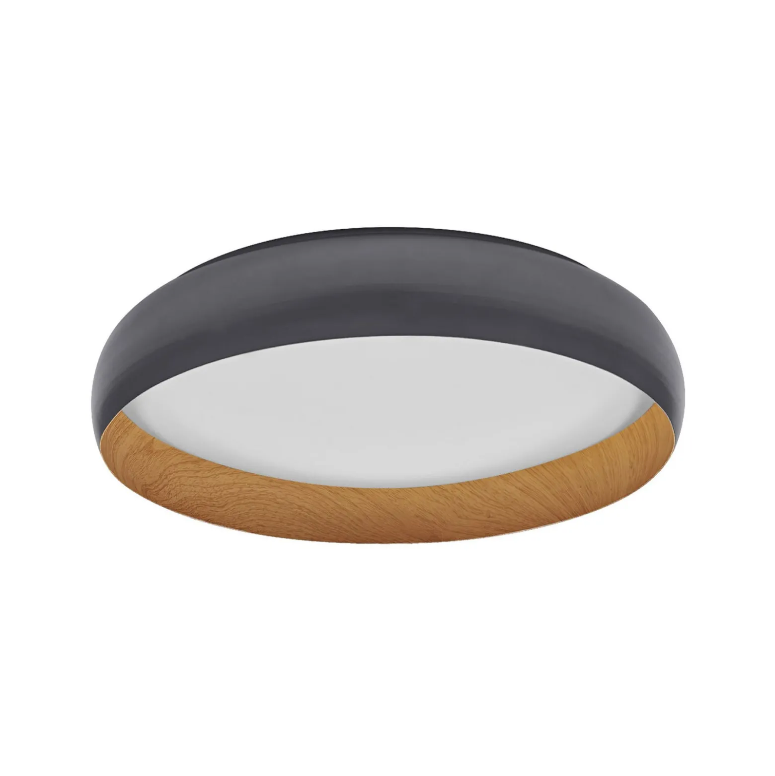 OSRAM LED-Deckenlampe ORBIS LIVIA, Ø 52 cm, grau, Metall dim
