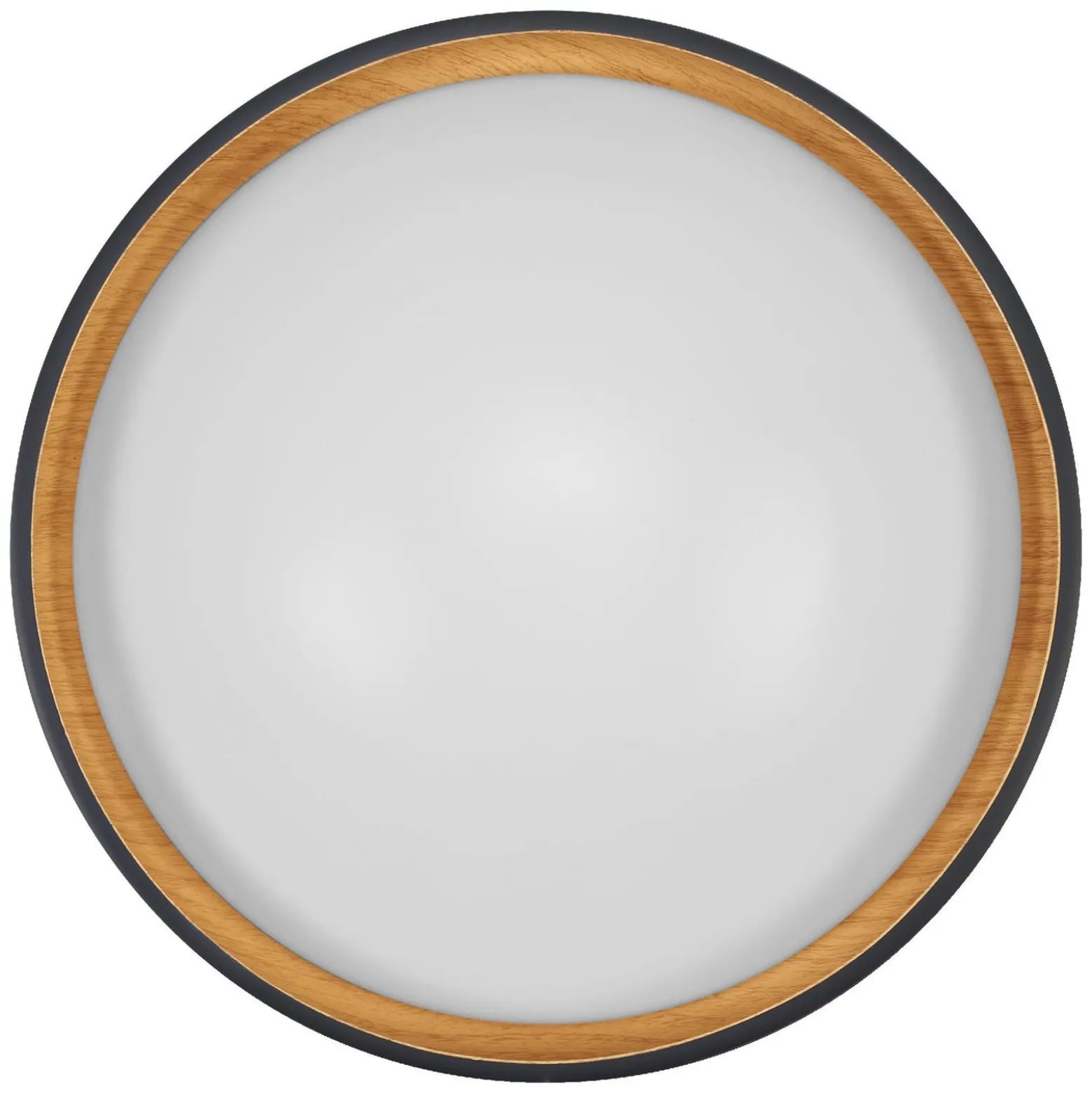 OSRAM LED-Deckenlampe ORBIS LIVIA, Ø 30 cm, grau, Metall dim