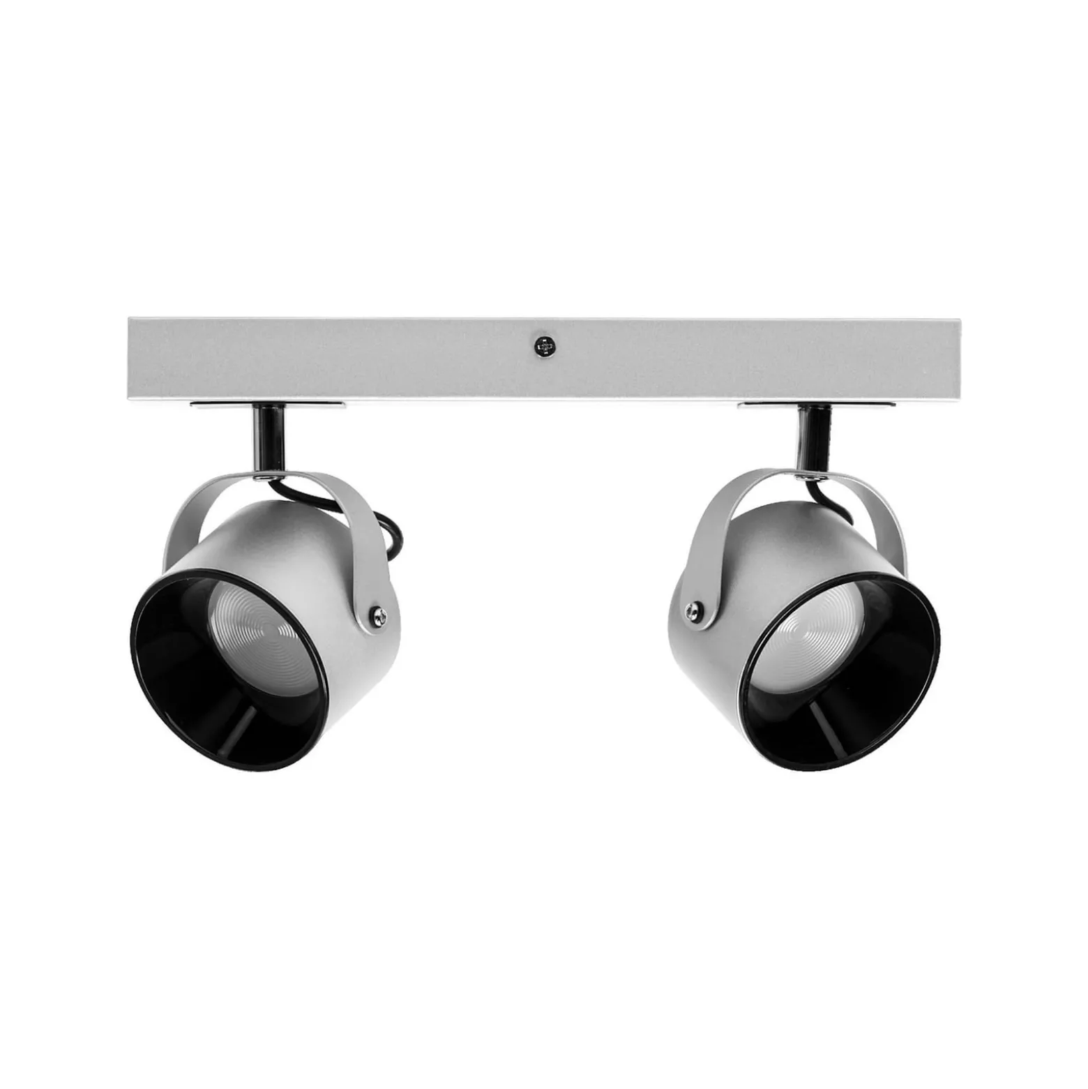 OSRAM LED-Deckenleuchte JUPITER, 2-flammig, silber, Metall
