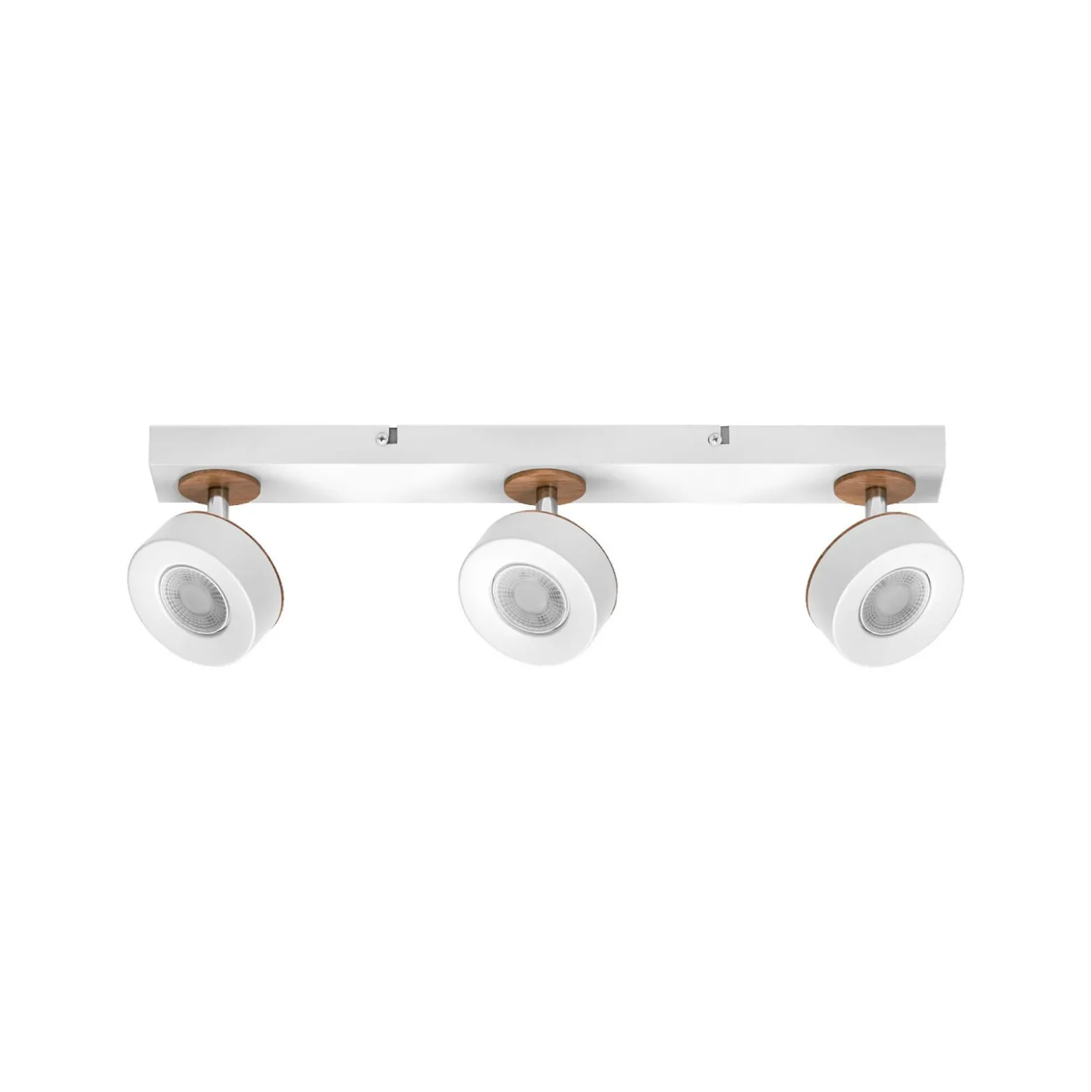 OSRAM LED-Deckenstrahler PLUTO, weiß, 3 Spots Metall 3.000 K