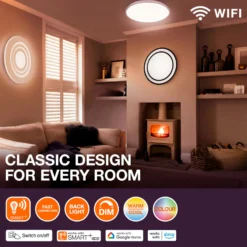OSRAM SMART+ WiFi ORBIS ULTRA SLIM BACKLIGHT schwarz 24 RGBW