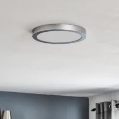 Paulmann Abia LED-Panel Ø 30 cm 2.700K chrom matt