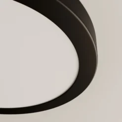 Paulmann Abia LED-Panel Ø 30cm 2.700K schwarz matt
