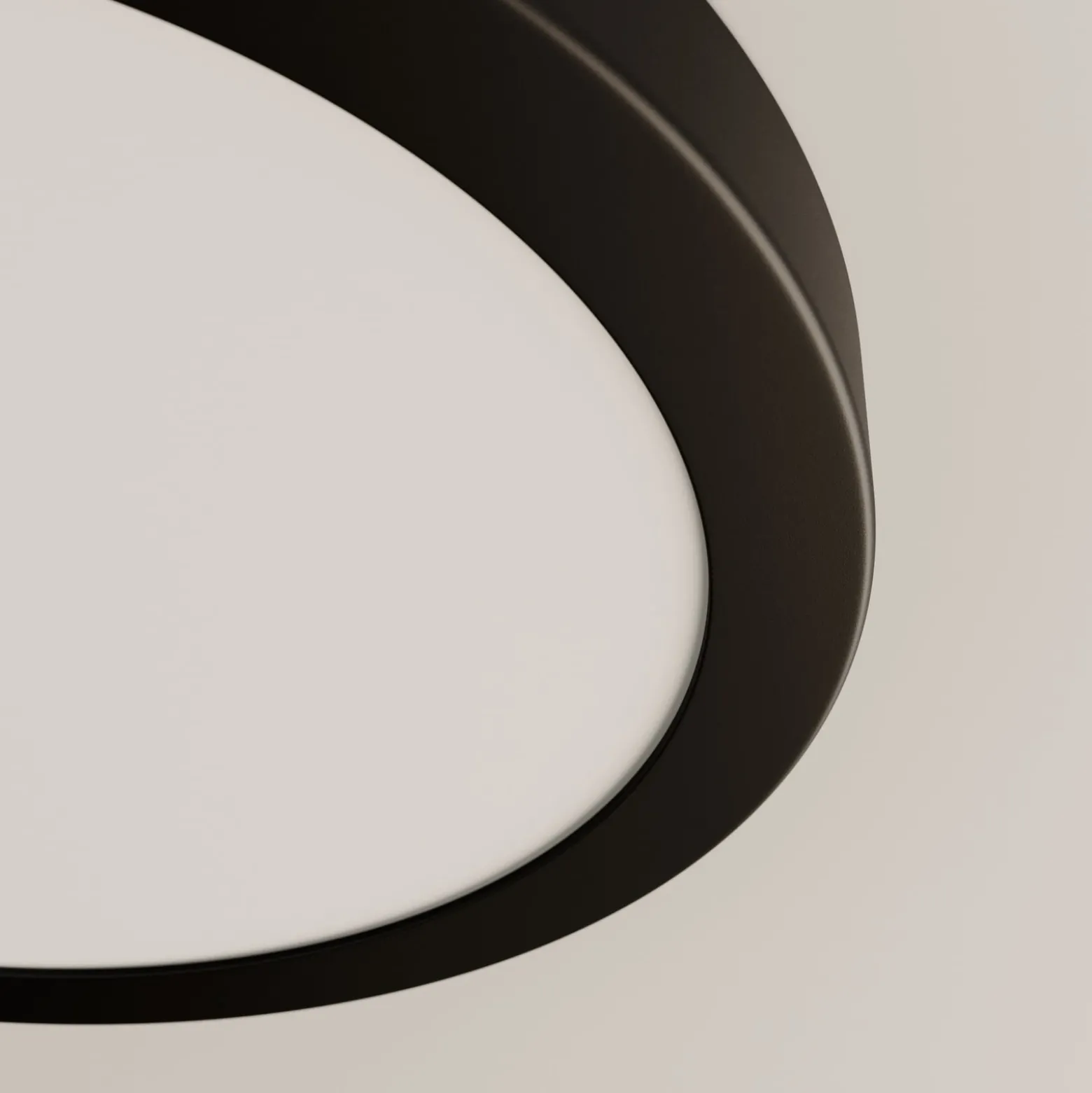 Paulmann Abia LED-Panel Ø 30cm 2.700K schwarz matt