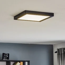 Paulmann Abia LED-Panel 30x30 cm 2.700K schwarz