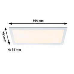 Paulmann Amaris LED-Panel, ZigBee, 60x30cm, RGBW