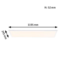 Paulmann Amaris LED-Panel, ZigBee, 120x30cm, RGBW