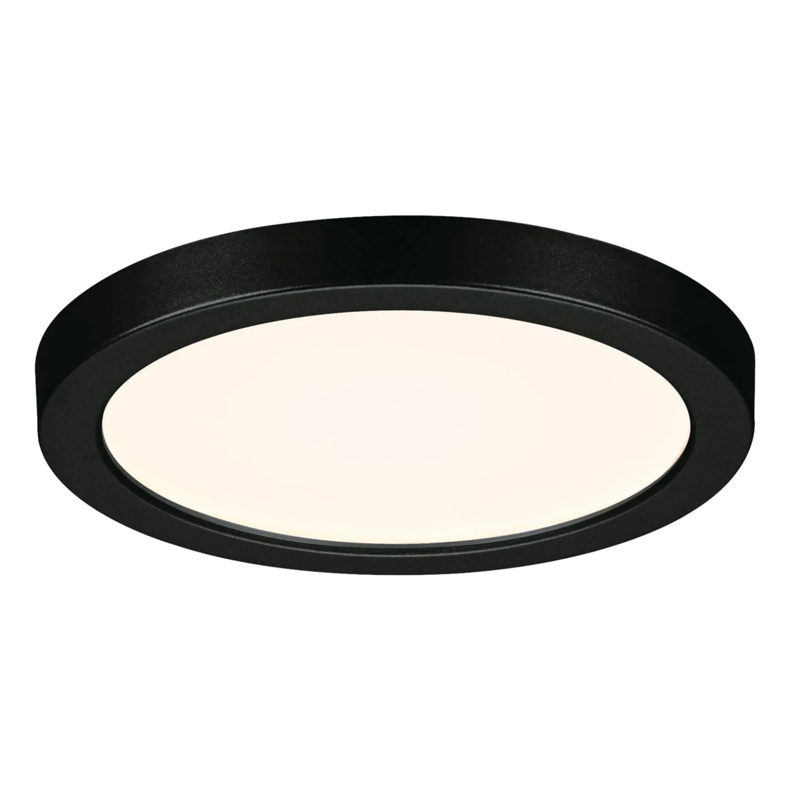 Paulmann Areo LED-Panel rund schwarz 3000K Ø11,8cm
