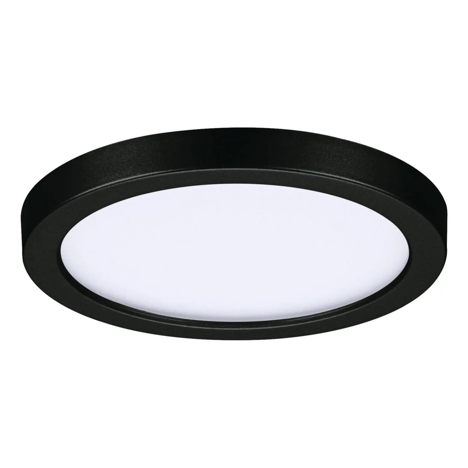 Paulmann Areo LED-Panel rund schwarz 3000K Ø11,8cm
