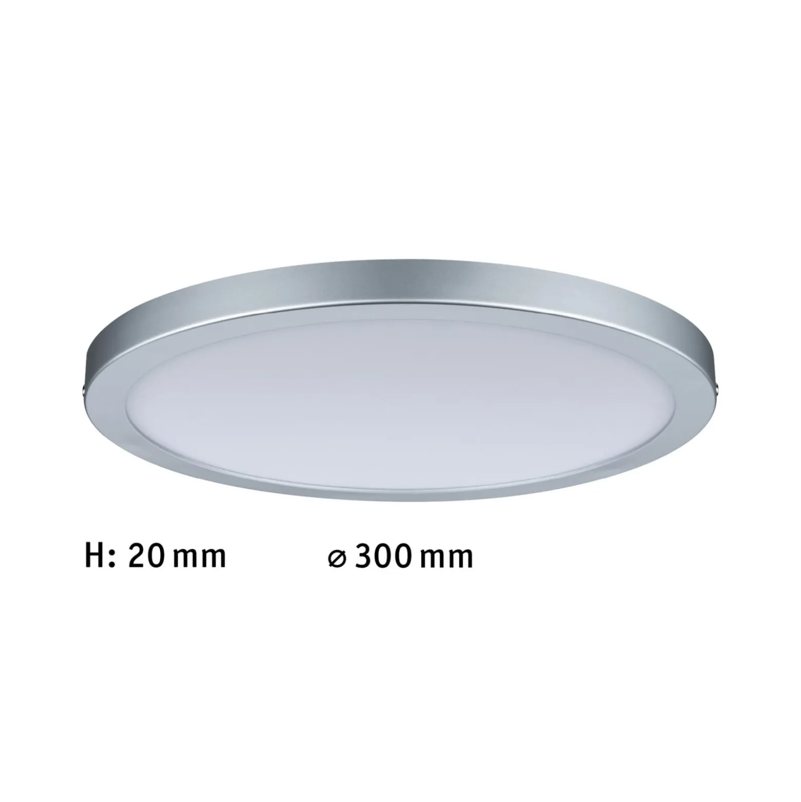 Paulmann Atria LED-Deckenleuchte Ø30cm chrom