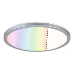 Paulmann Atria Shine Panel dim chrom RGBW Ø29cm