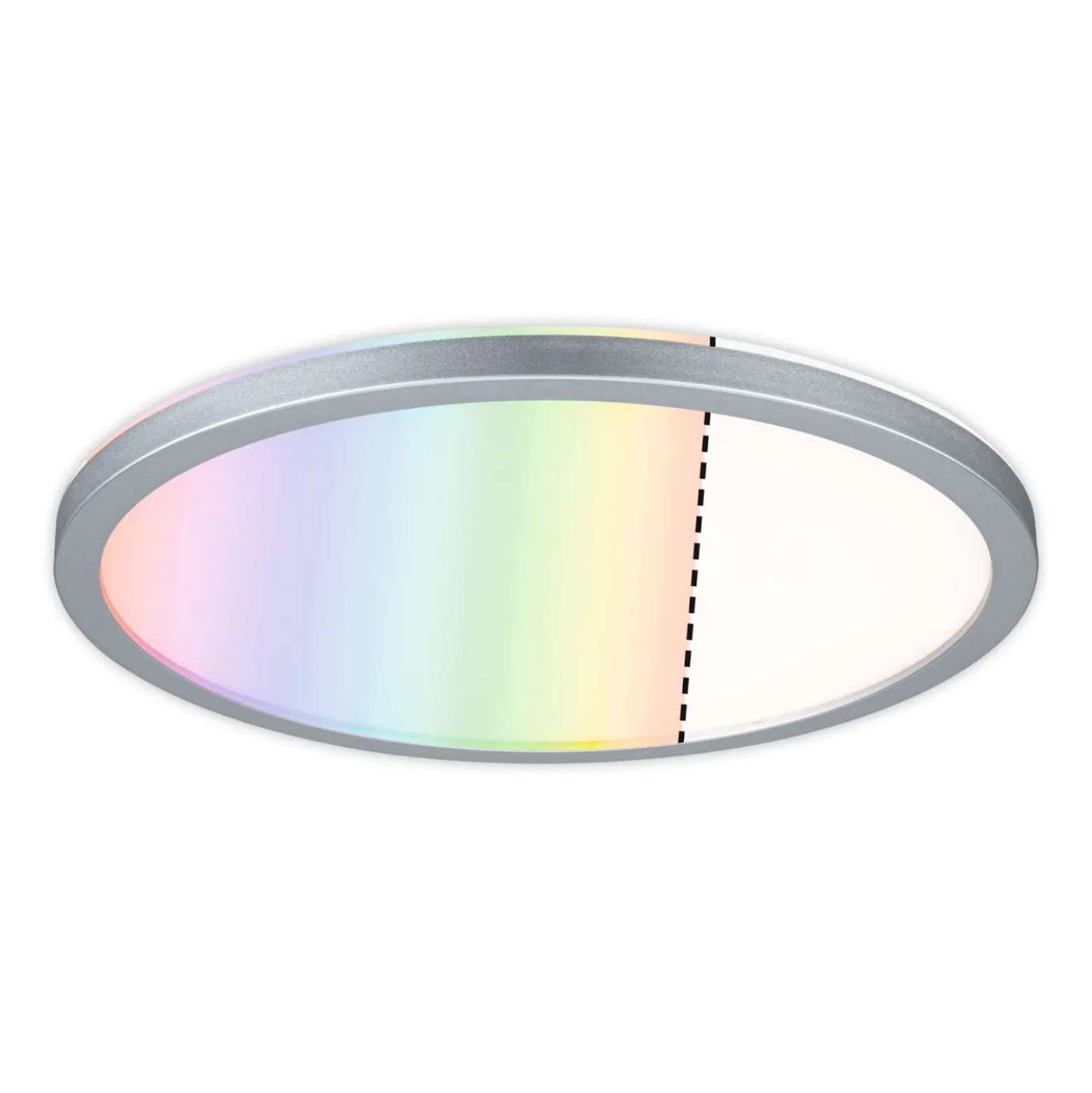 Paulmann Atria Shine Panel dim chrom RGBW Ø29cm
