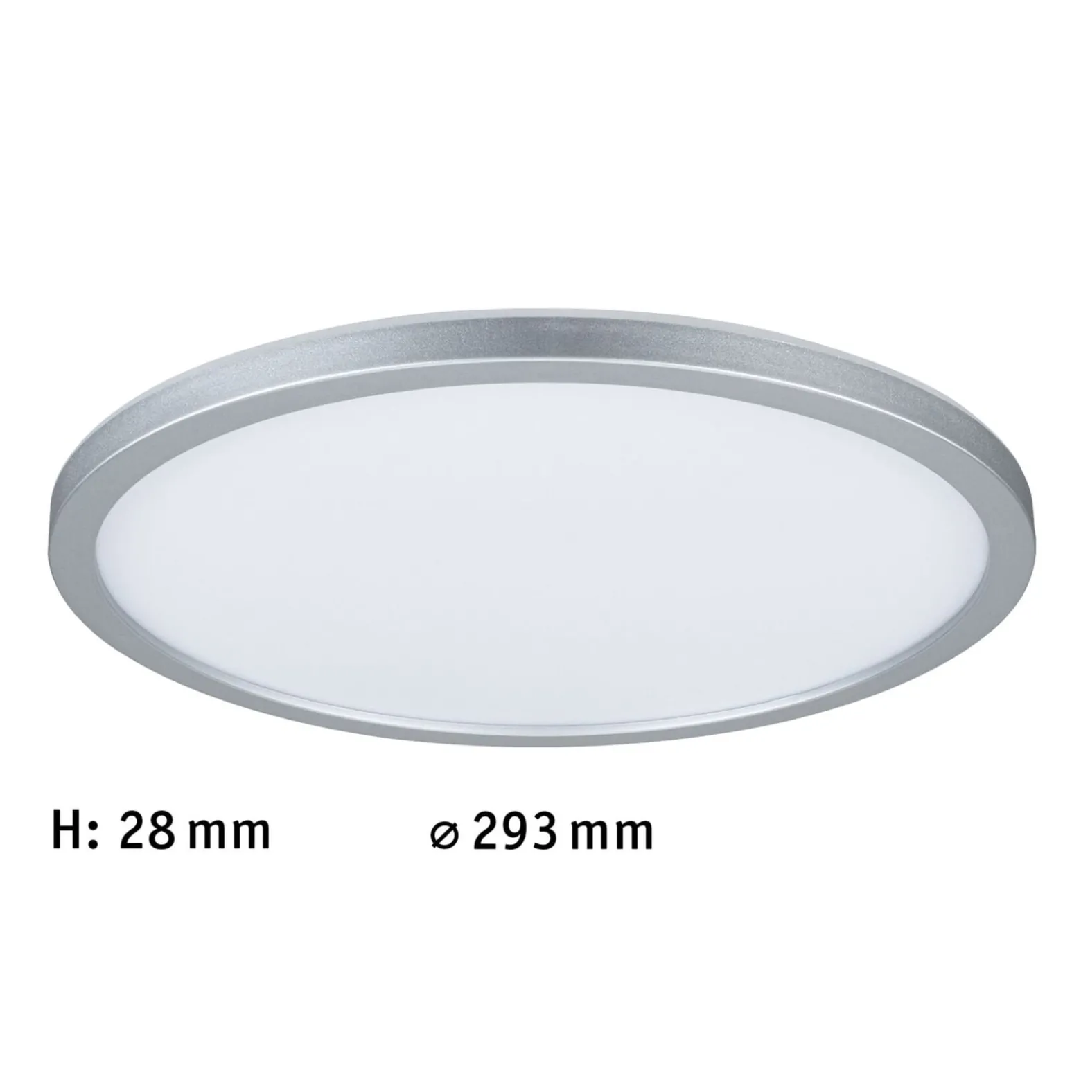 Paulmann Atria Shine Panel dim chrom RGBW Ø29cm