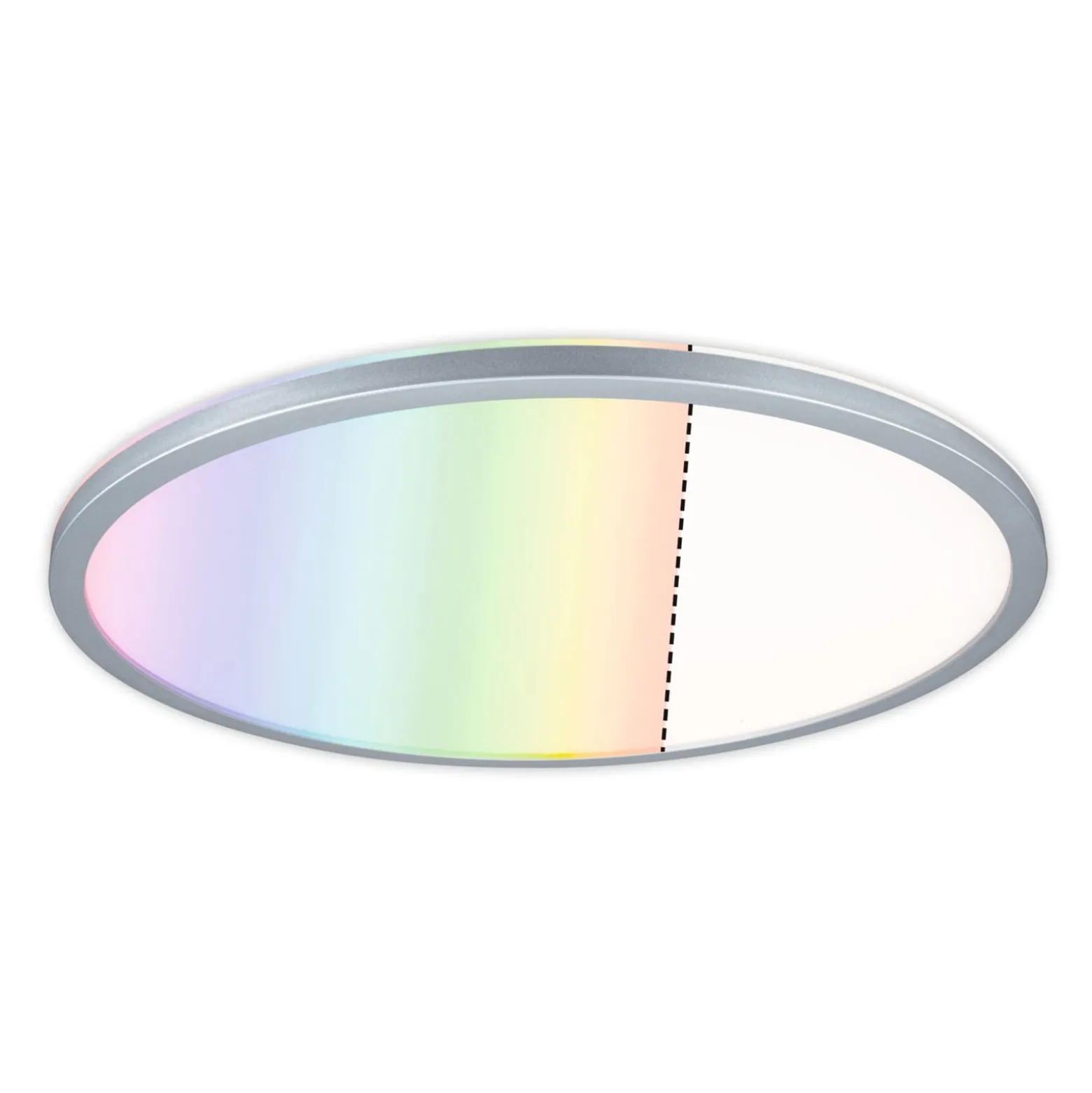 Paulmann Atria Shine Panel dim chrom RGBW Ø42cm