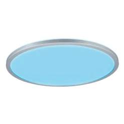 Paulmann Atria Shine Panel dim chrom RGBW Ø42cm