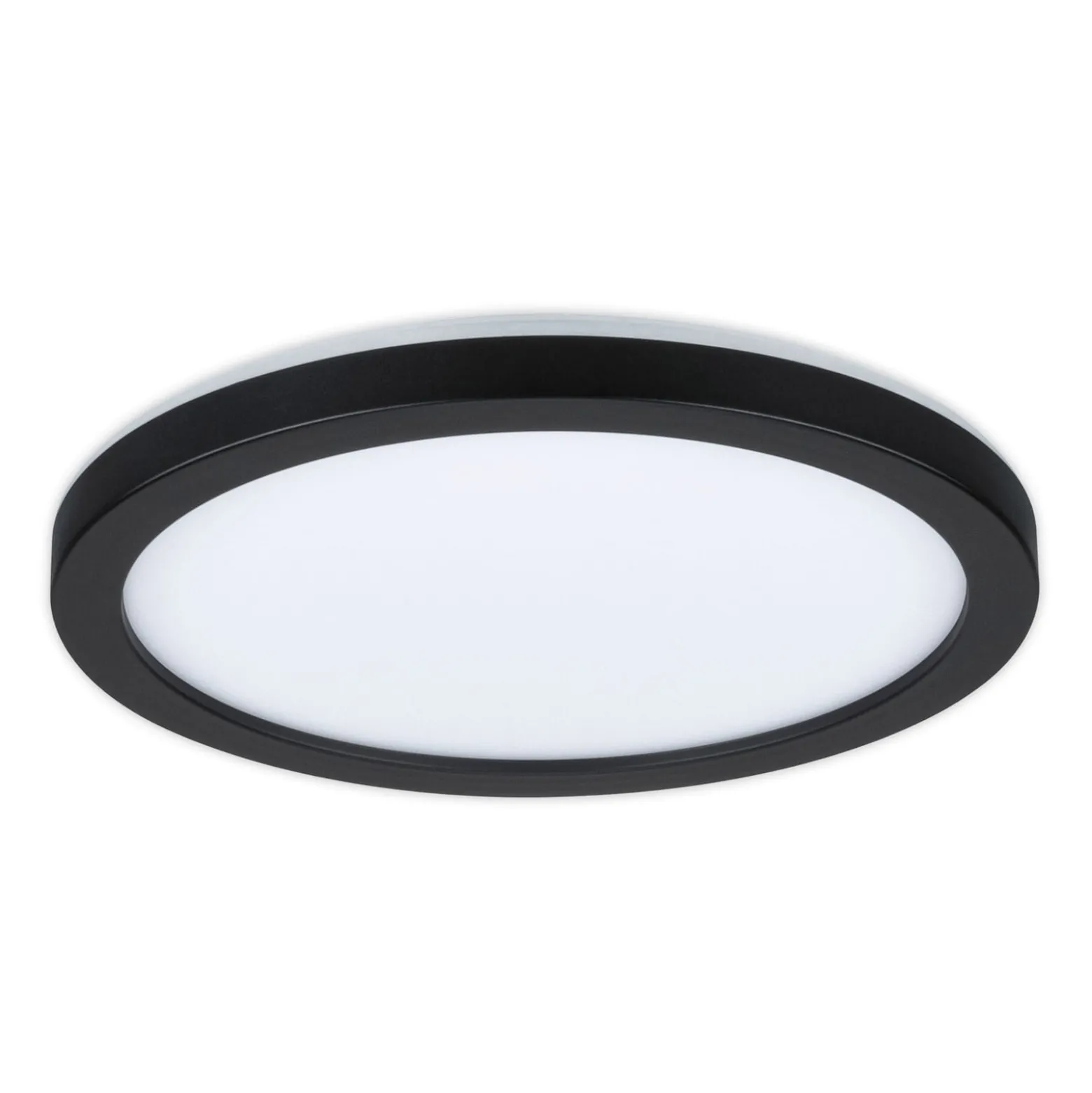 Paulmann Atria Shine Panel on/off black 840 Ø19cm
