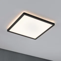 Paulmann Atria Shine Panel on/off black 830 29x29