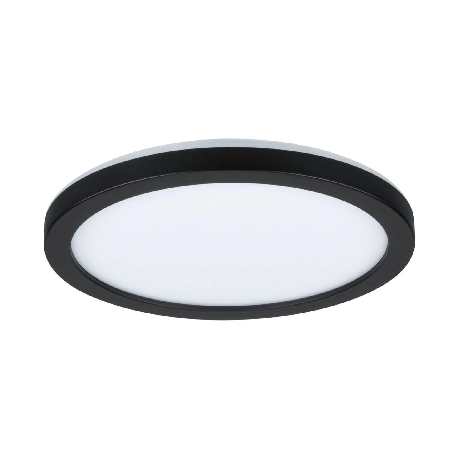 Paulmann Atria Shine Panel on/off schwarz 830 Ø19cm