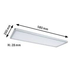 Paulmann Atria Shine Panel 3-step chrom 830 58x20