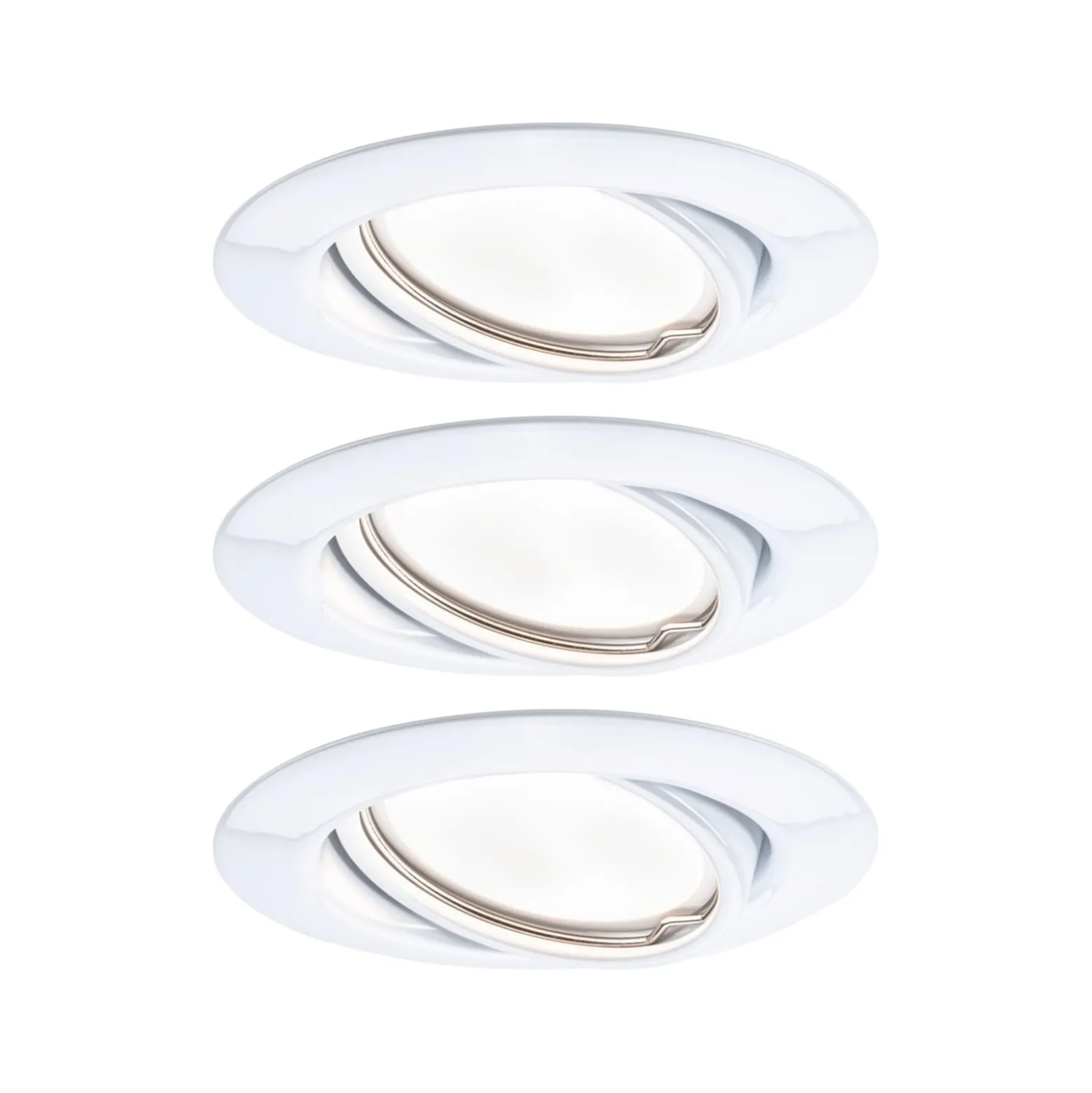 Paulmann Base LED-Einbauspot 3er 3-Step-dim weiß