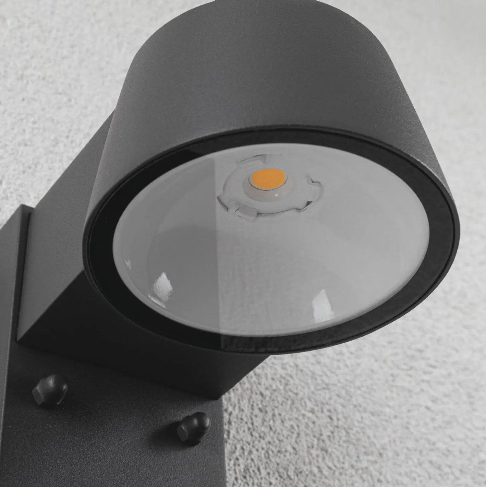 Paulmann Capea LED-Sensor-Außenwandlampe anthrazit Aluminium