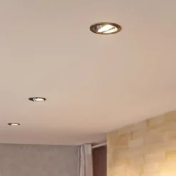 Paulmann Coin Slim LED-Einbau chrom dimmbar 3er