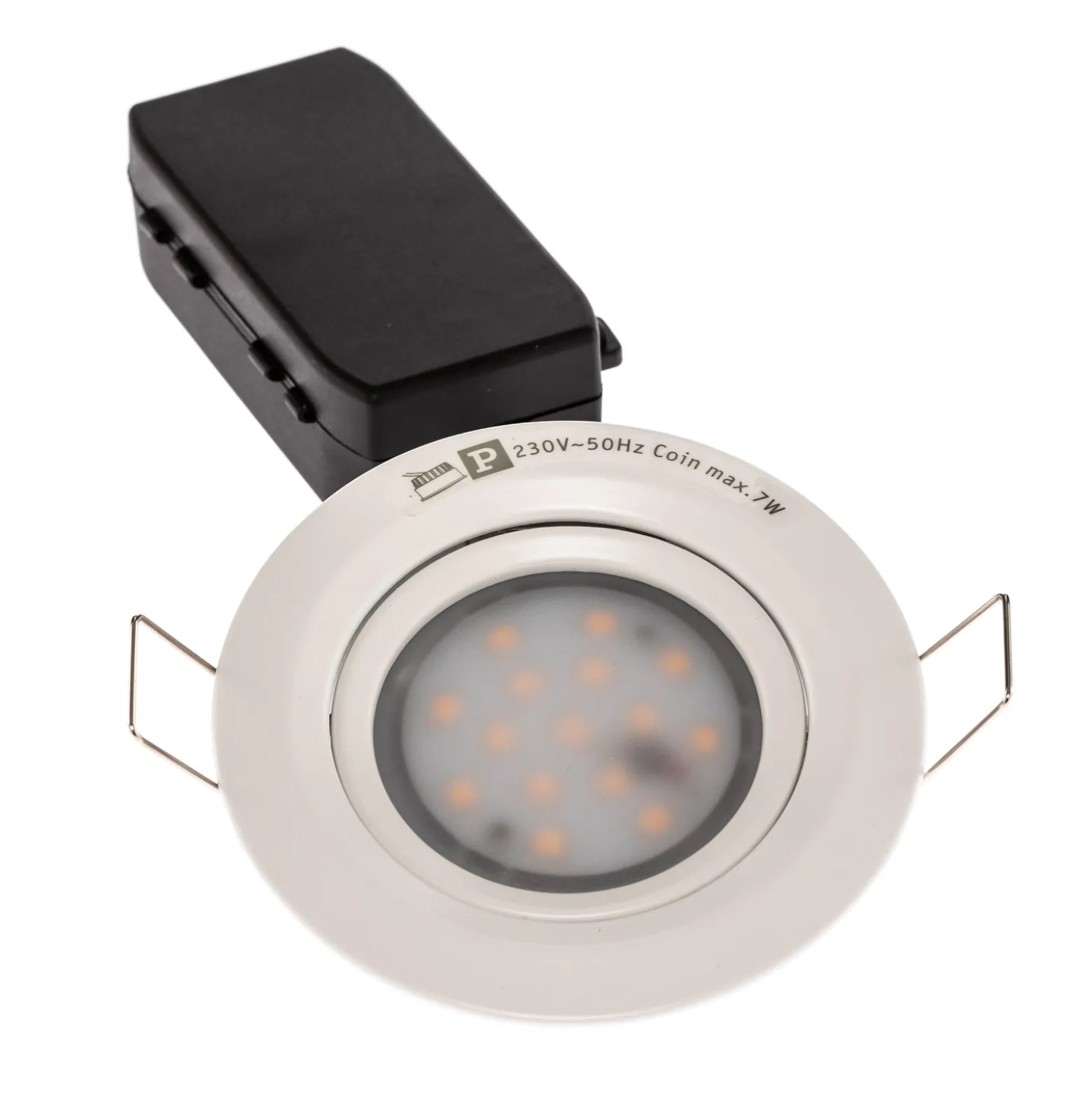 Paulmann Coin Slim LED-Einbauleuchte IP23 weiß 3er