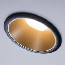 Paulmann Cole LED-Spotlight, gold-schwarz