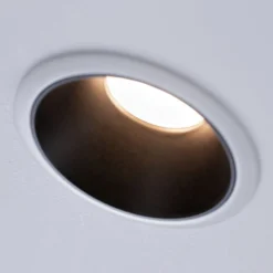 Paulmann Cole LED-Spotlight, schwarz-weiß, 3er-Set