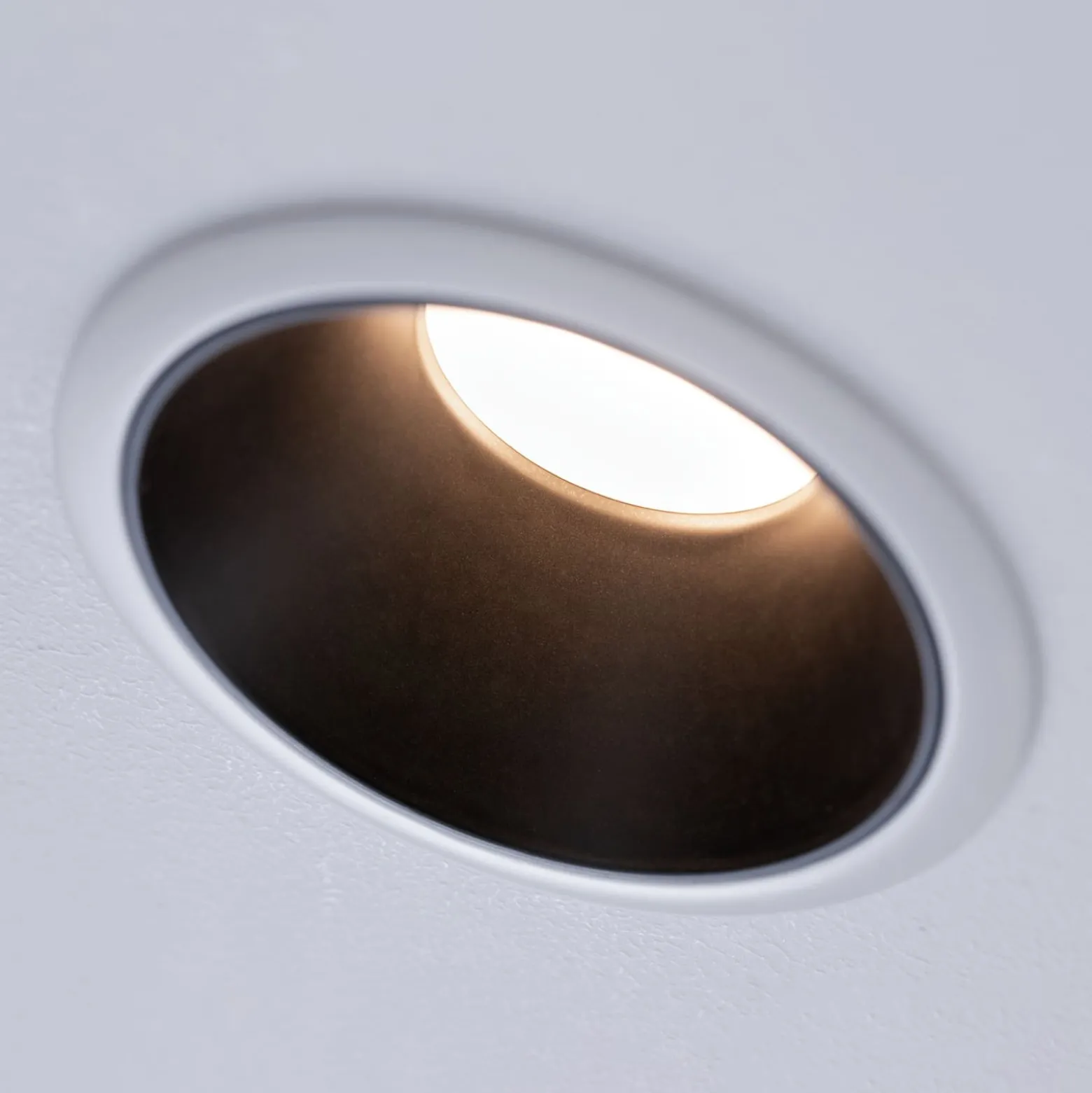 Paulmann Cole LED-Spotlight, schwarz-weiß, 3er-Set