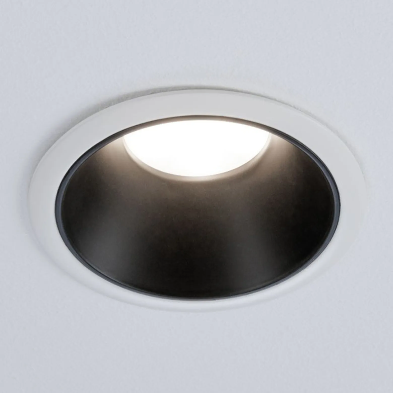 Paulmann Cole LED-Spotlight, schwarz-weiß, 3er-Set