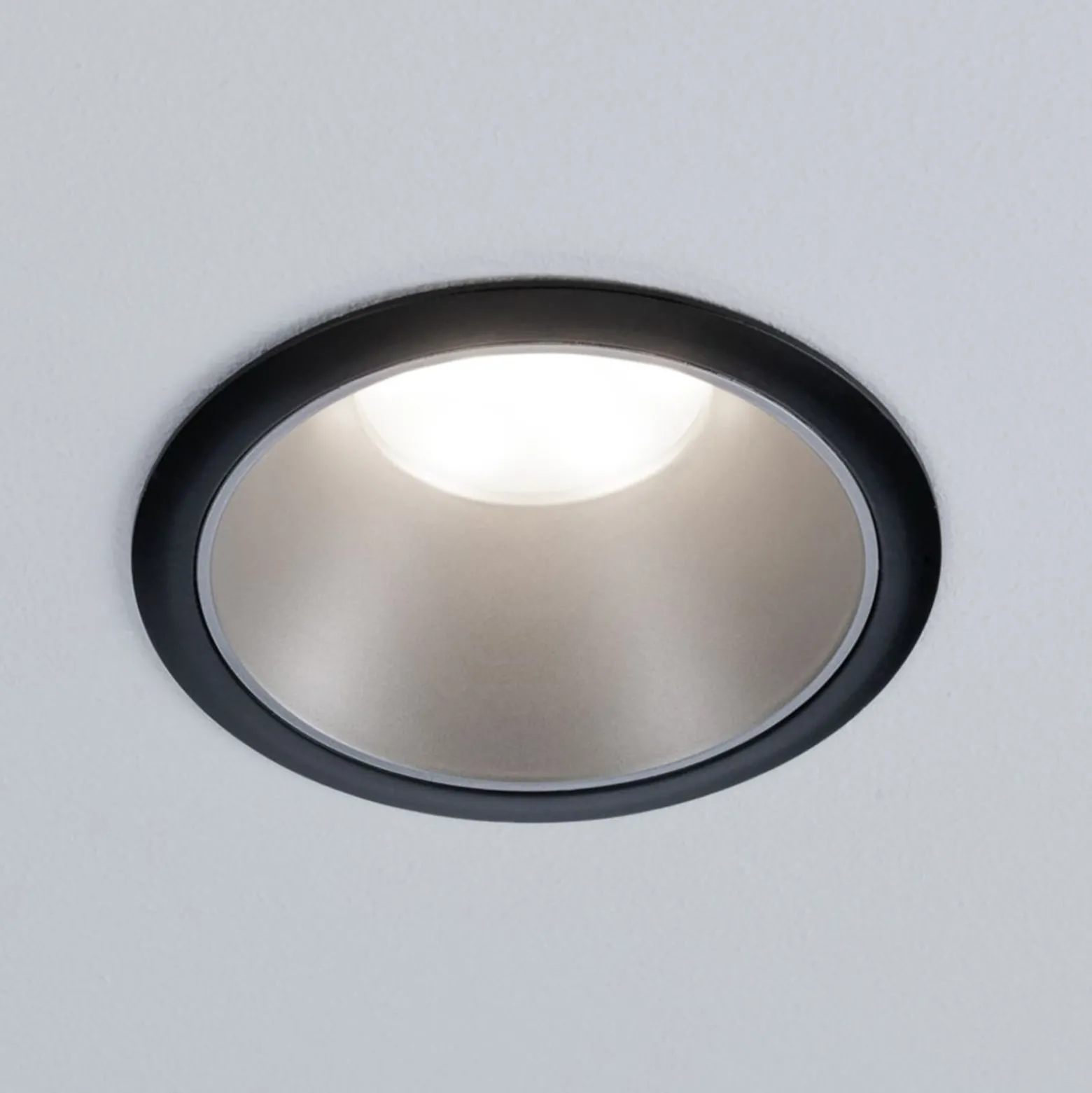 Paulmann Cole LED-Spotlight, silber-schwarz