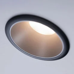 Paulmann Cole LED-Spotlight, silber-schwarz