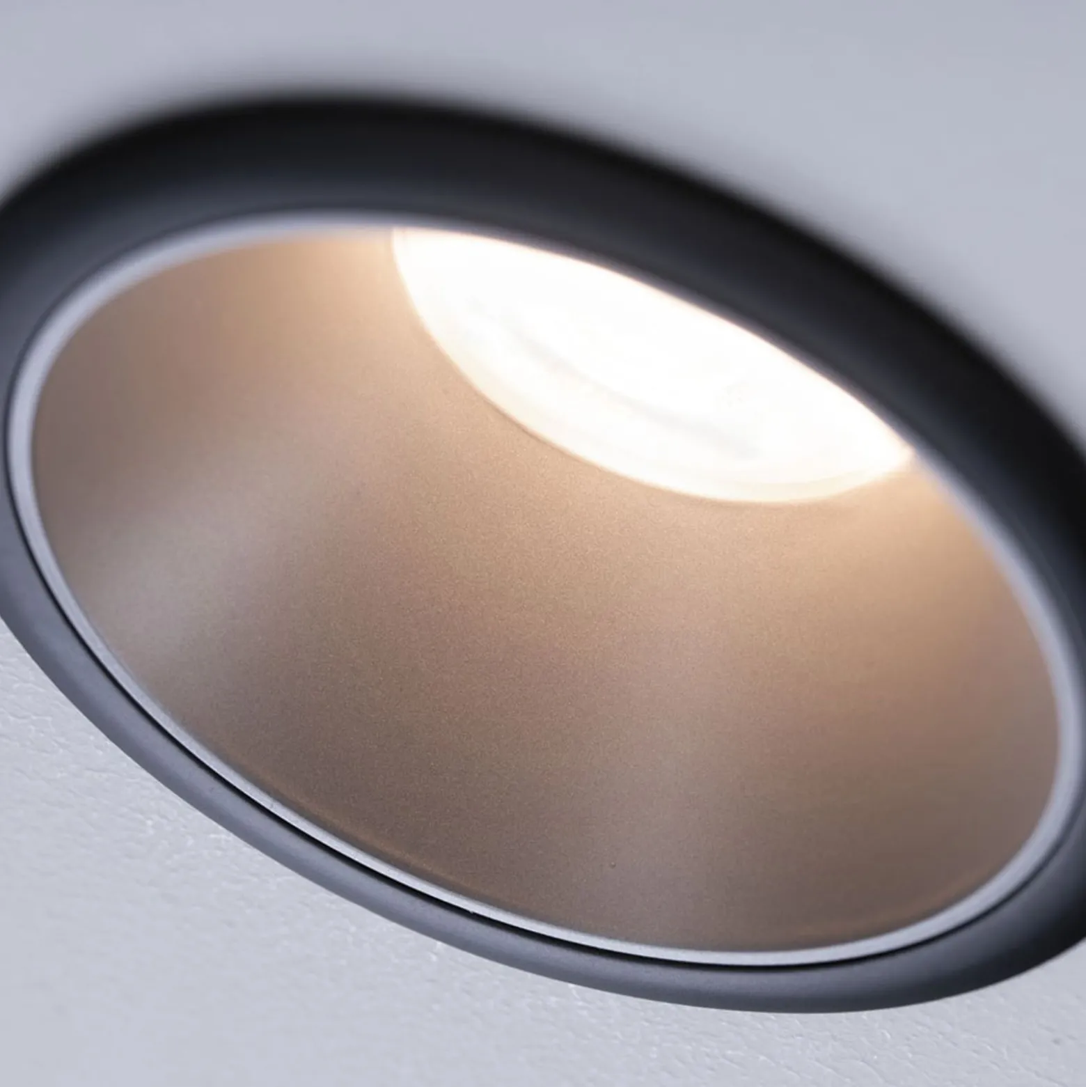 Paulmann Cole Spotlight GU10, schwarz/silber
