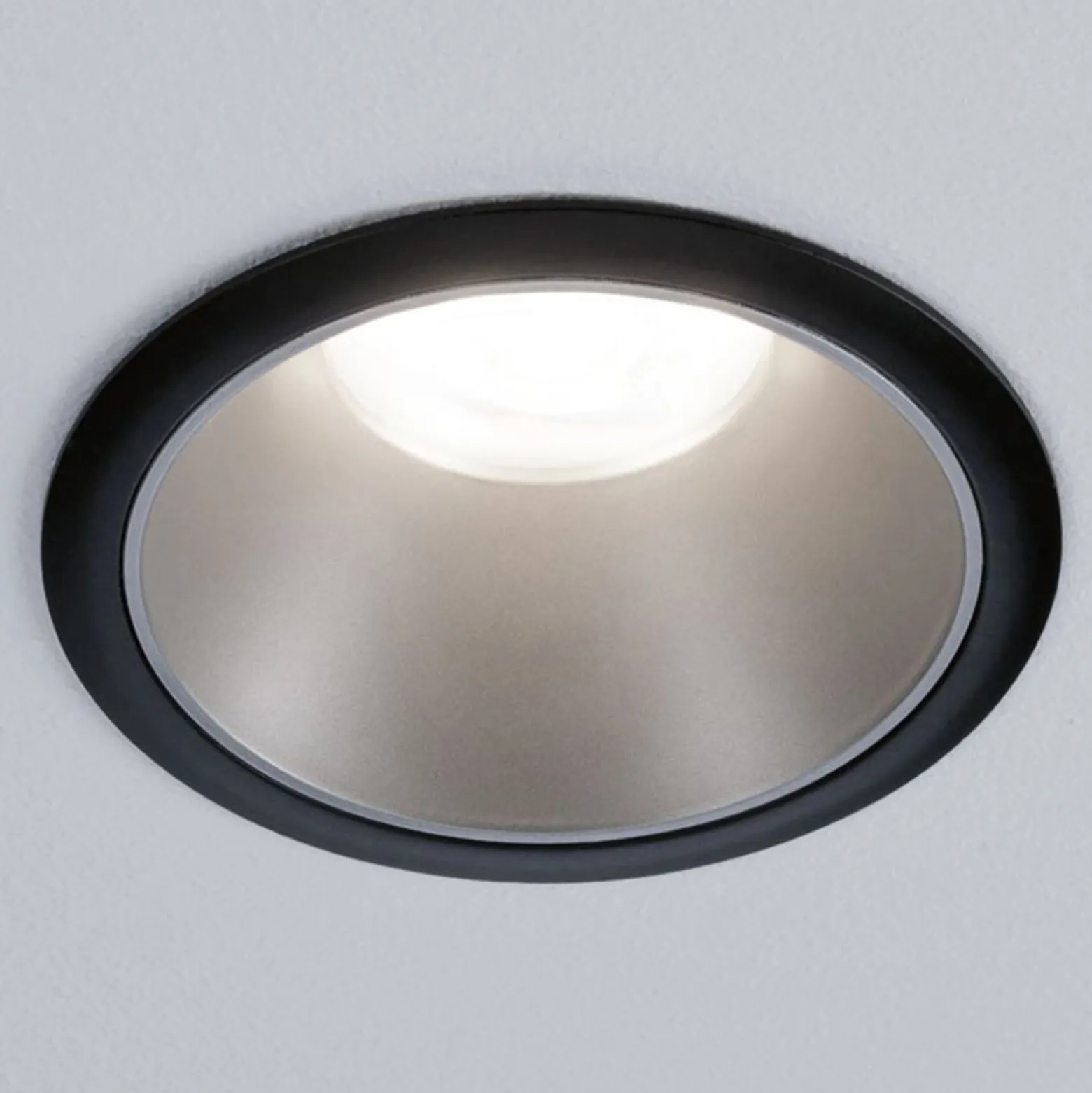 Paulmann Cole Spotlight GU10, schwarz/silber