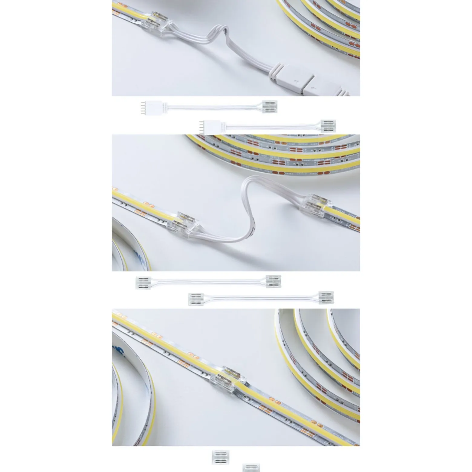 Paulmann Connector Set MaxLED COB für LED-Streifen weiß/klar