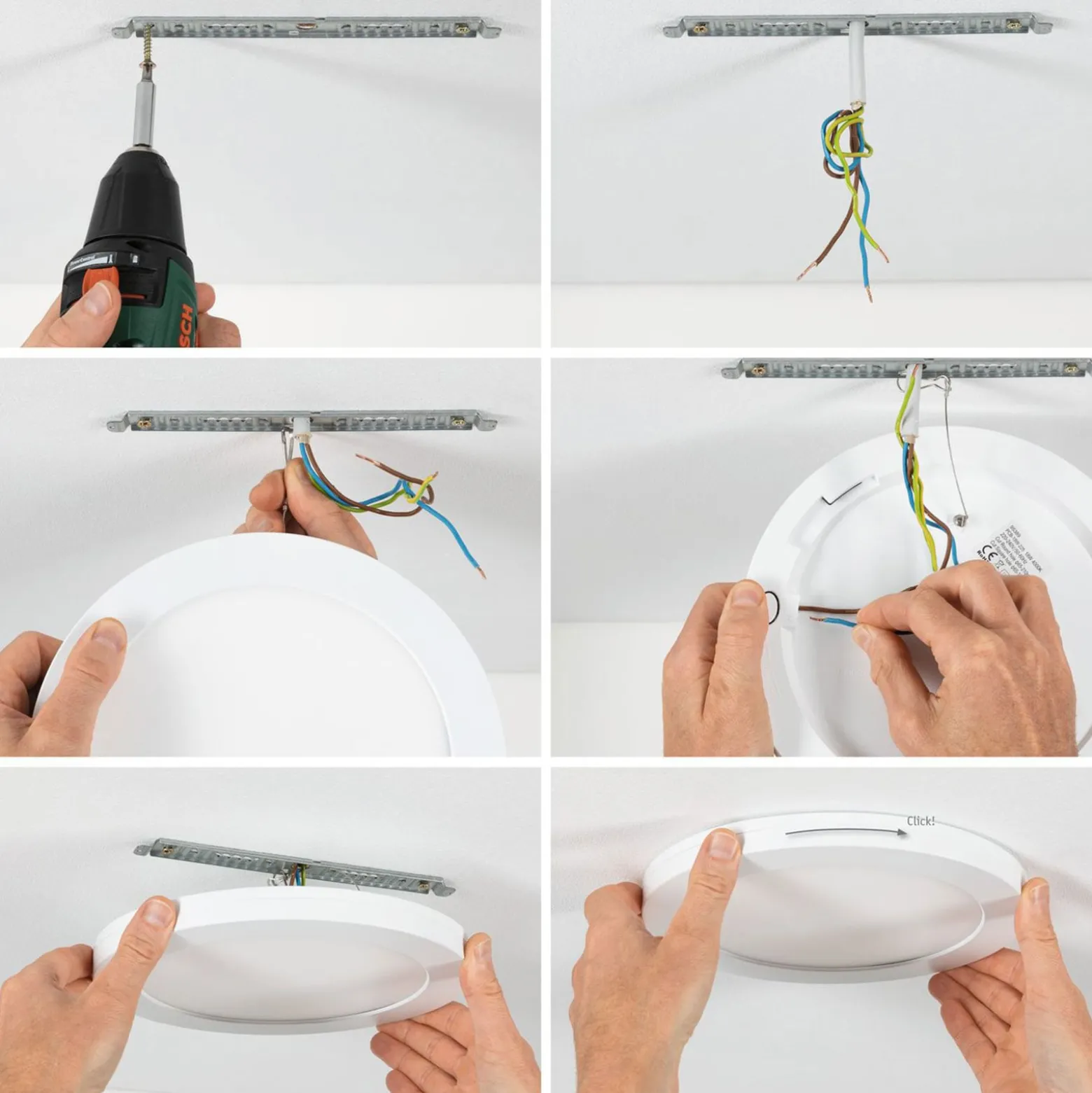 Paulmann Cover it LED-Einbaupanel 4.000 K 22,5 cm