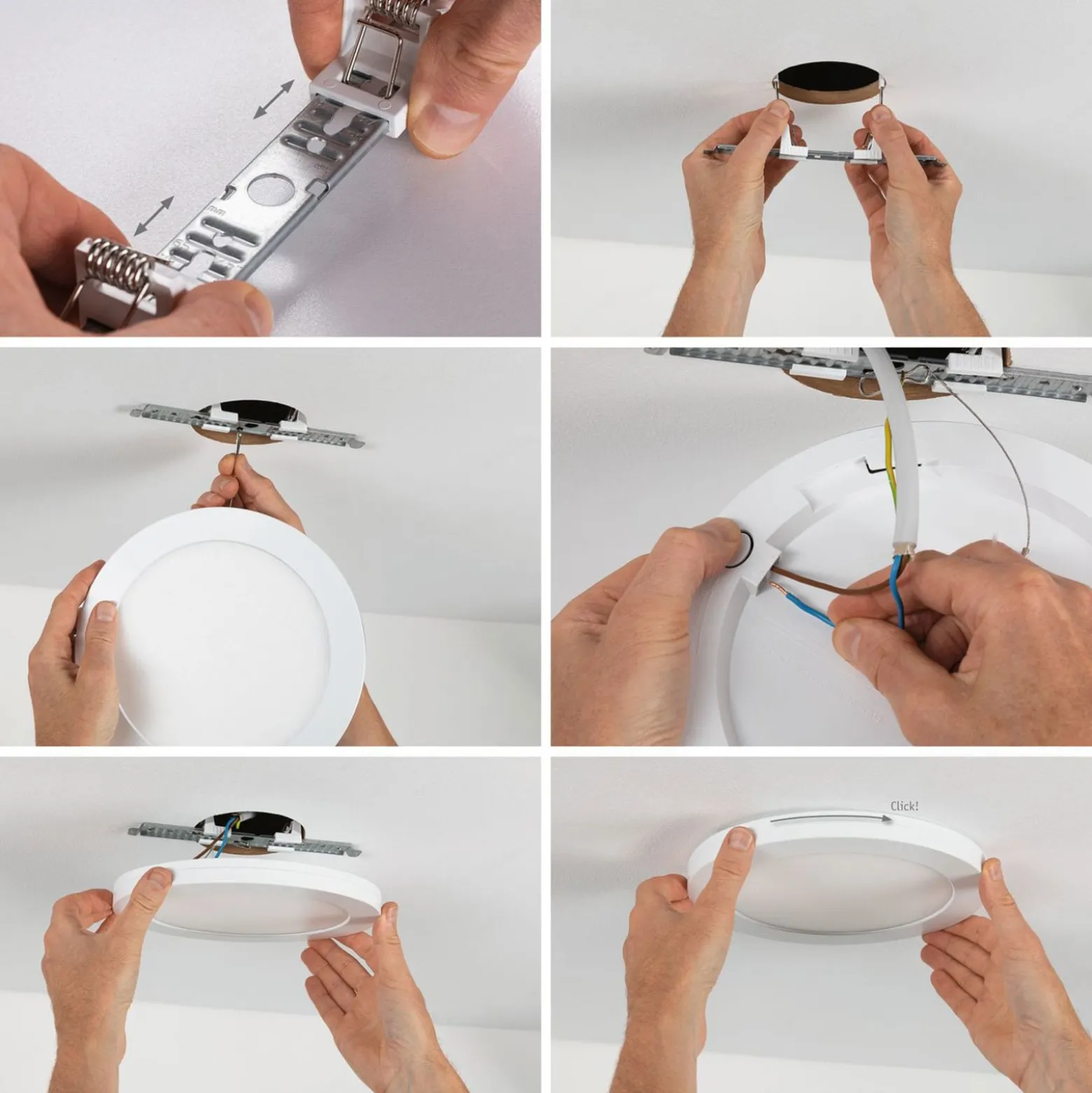 Paulmann Cover it LED-Einbaupanel 4.000 K 22,5 cm